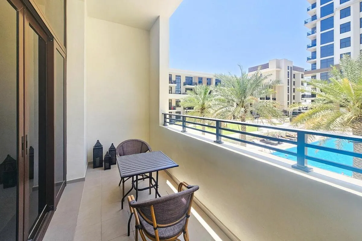 公寓 迪拜Stylish 2Br Retreat In Town Square公寓 阿拉伯联合酋长国